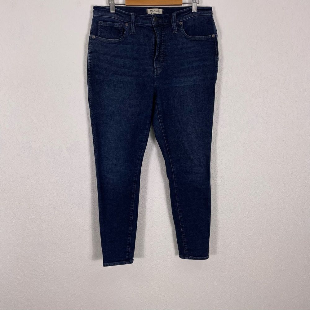 Madewell Indigo Wash 10โโ HighโRise SkinnyโJeans Size 30